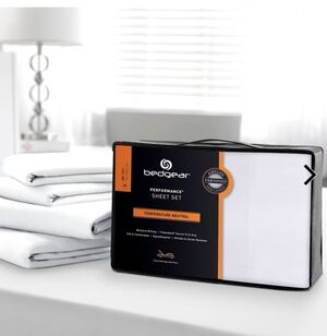 Bedgear Performance Sheet Set Size Split King * White